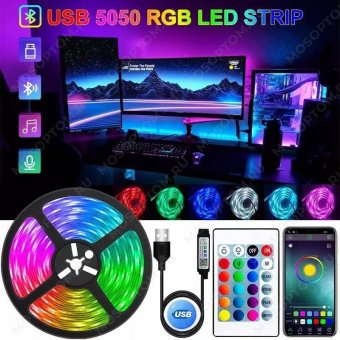 Светодиодная лента для декора LED Mood Lights с пультом