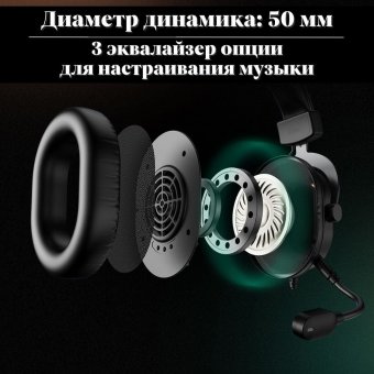 Наушники игровые проводные с микрофоном A2 ANYSMART