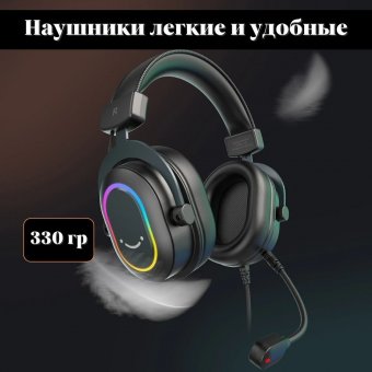 Наушники игровые проводные с микрофоном A2 ANYSMART