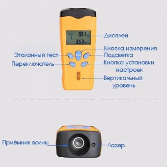 Лазерный дальномер WH1005 на 18 метров ANYSMART