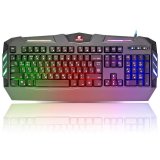 Клавиатура игровая с подсветкой Defender Werewolf GK-120DL, Anti-Ghost,USB