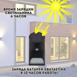 Светильник настенный уличный LED на солнечной батарее ANYSMART MFYYB01